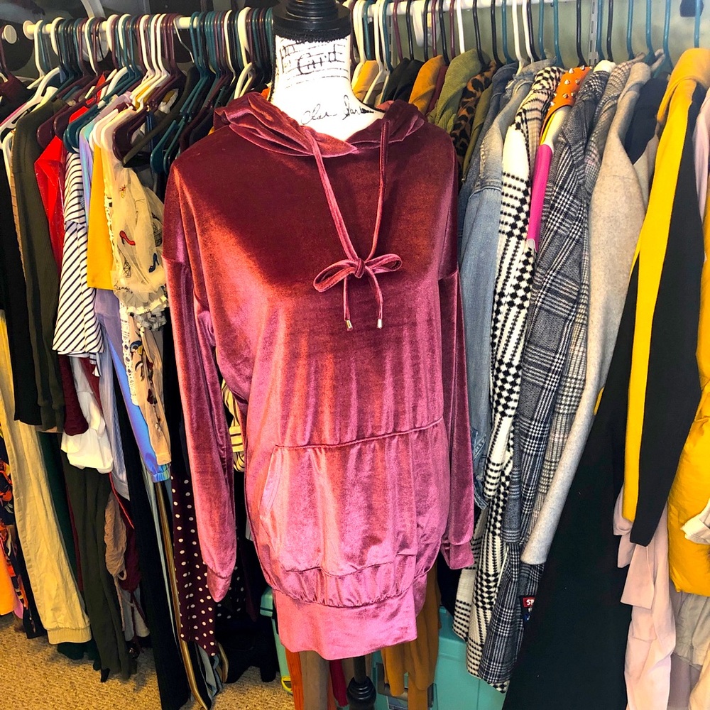 Suede Dress (Color: Tapestry)